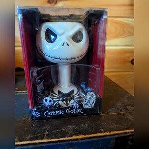 Jack Skellington Ceramic Goblet